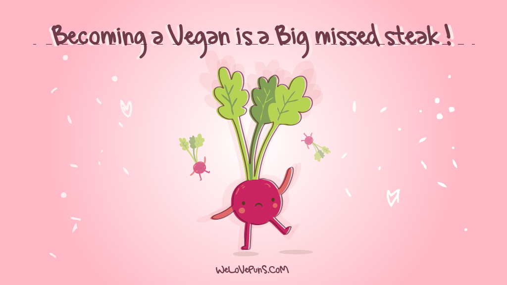 best vegan puns