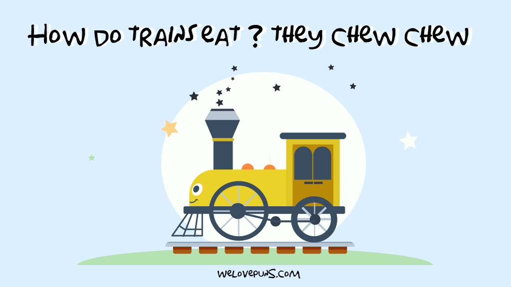 best train puns